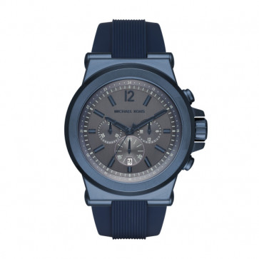 Horlogeband Michael Kors MK8493 Rubber Blauw