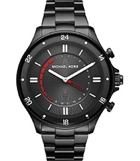 Horlogeband Michael Kors MKT4015 Staal Zwart 20mm