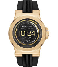 Horlogeband Michael Kors MKT5009 Silicoon Zwart 13mm