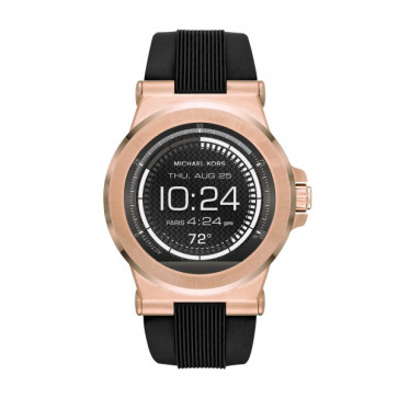 Horlogeband Michael Kors MKT5010 Rubber Zwart