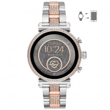 Horlogeband Michael Kors MKT5064 Staal Bi-Color 18mm