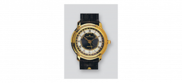 Horlogeband Maurice Lacroix ML300-000380 Leder Zwart 19mm