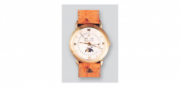 Horlogeband Maurice Lacroix ML655-000027 Leder Lichtbruin 19mm