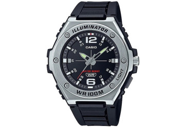 Horlogeband Casio MWA-100H-1AV / 10611391 Kunststof/Plastic Zwart