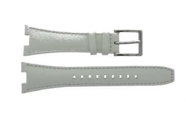 Horlogeband DKNY NY4909 Leder Wit 9mm