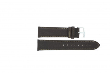 Horlogeband Universeel P354R.02.22 Leder Bruin 22mm