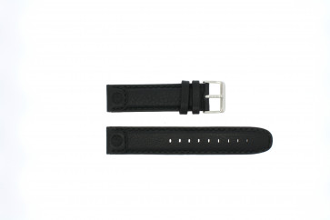 Horlogeband Timex P49745 Leder Zwart 20mm