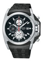 Horlogeband Pulsar YM62-X204-PF3843X1 Staal Zwart