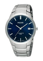 Horlogeband Pulsar VJ42 X021 / PS9009X1 / PS9011X1 / PS9013X1 / PH280X Titanium Grijs