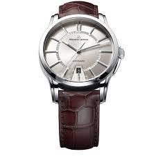 Horlogeband Maurice Lacroix PT6148-SS001-130 / ML550-005 Krokodillenleer Bruin 20mm