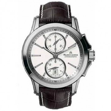 Horlogeband Maurice Lacroix PT7538 PT7538/48 AO42470 / 219987 (ML800-000211) Leder Bruin 21mm