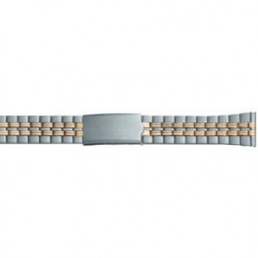 Bandas elásticas cromadas que se ajustann a todos los relojes de mujer con tamaño 10 a 14mm EC611