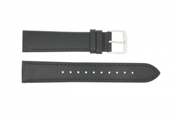 Horlogeband Timex PW2R80500 Leder Zwart 20mm
