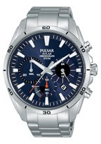 Horlogeband Pulsar VR42-X009 / PZ5057X1 Staal 21mm
