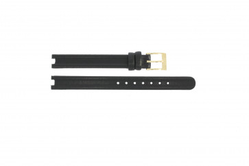 Horlogeband Rado R0120435794016 / R070852710 / Coupole Leder Zwart 10mm