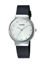 Horlogeband Lorus PC21-X099 Leder Zwart
