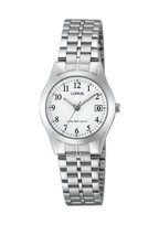 Horlogeband Lorus VJ22-X153 / RH767AX9 / RHN035X Staal 13mm