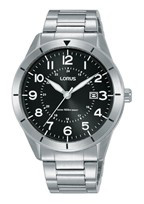 Horlogeband Lorus PC32 X164 / RH931LX9 / RHA110X Roestvrij staal (RVS) Staal 20mm
