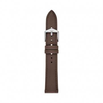 Horlogeband Fossil S181341 Leder Bruin 18mm
