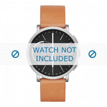 Horlogeband Skagen SKT1104 Leder Lichtbruin 20mm