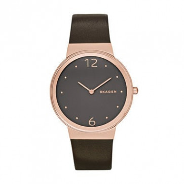 Horlogeband Skagen SKW2368 Leder Bruin 18mm