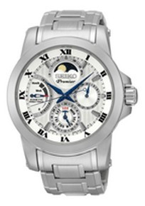 Horlogeband Seiko 5D88-0AG0 / SRX011P1 Staal 21mm