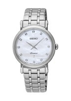 Seiko horlogeband SXB433P1 / 7N89 0AY0 Staal Zilver 16mm