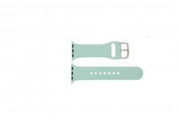 Horlogeband Smartwatch Universeel App.watch.7-8.le.11LI Silicoon Mintgroen 34mm