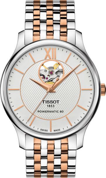 Horlogeband Tissot T0639072203801A / T063907 / T605043232 Roestvrij staal (RVS) Bi-Color