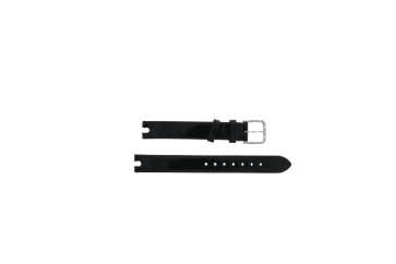 Horlogeband Tissot T0032096611200A / T600030711 Leder Zwart 3mm