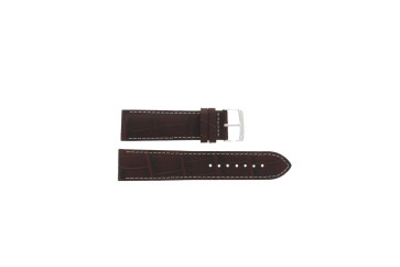 Horlogeband Tissot T106-417-16-262-00 / T600038327 Leder Bruin 22mm