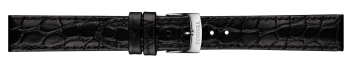 Horlogeband Tissot T1092101603200A Leder Zwart 15mm