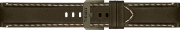 Horlogeband Tissot T600047905.T1166173609200B Leder Bruin 22mm