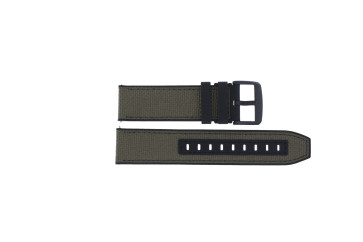 Horlogeband Tissot T604047165 Leder/Textiel Beige 22mm