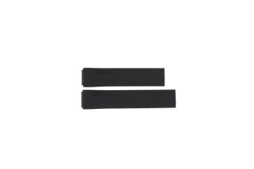 Horlogeband Tissot T0482171705700 / T610031512 Rubber Zwart 17mm