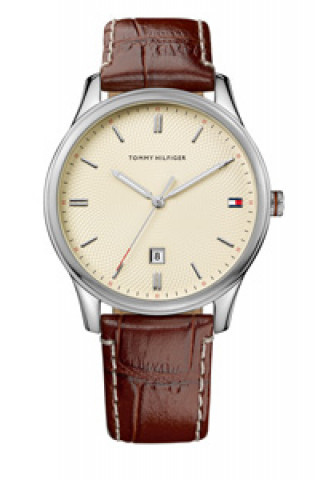 Horlogeband Tommy Hilfiger TH-151-1-14-1074 / 679301310 Leder Bruin 22mm