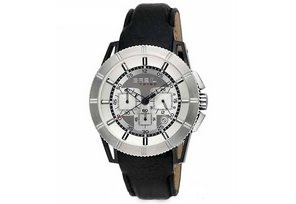Horlogeband Breil TW0439 Leder Zwart 21mm
