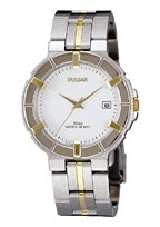 Horlogeband Pulsar V732-0330 / PXE098P1 Staal Bi-Color 8mm