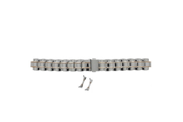 Horlogeband Guess W0305L3 / Enchanting Roestvrij staal (RVS) Bi-Color 16mm