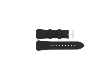 Horlogeband Guess W0979L2 / Retro Pop Rubber Zwart 20mm