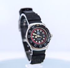 Horlogeband Tag Heuer WA1411 / BS0481 Rubber Zwart 15mm