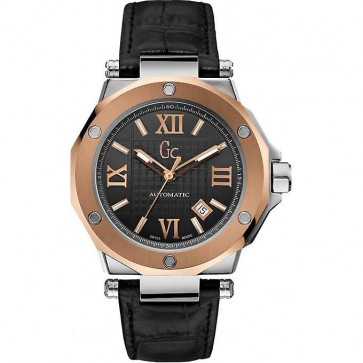 Horlogeband Guess X93003G2S Leder Zwart