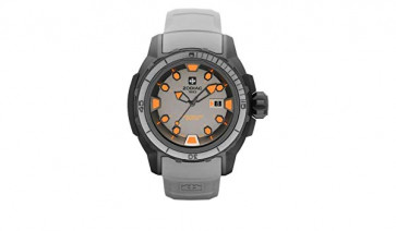 Horlogeband Zodiac ZO8603 Rubber Grijs