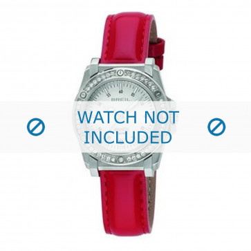 Breil horlogeband TW0798 Leder Rood 16mm + rood stiksel