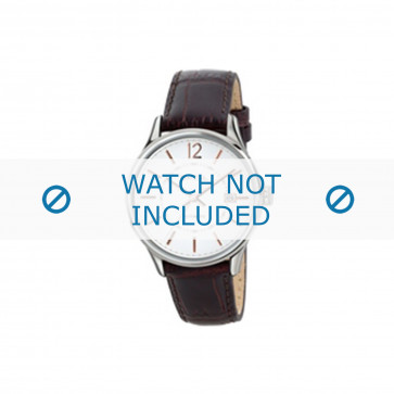 Breil horlogeband TW1556 / F660015413 Leder Bruin 19mm + bruin stiksel