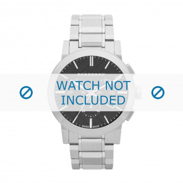 Horlogeband Burberry BU9351 Staal 13mm