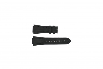 Breil horlogeband BW0397 Leder Zwart 18mm 