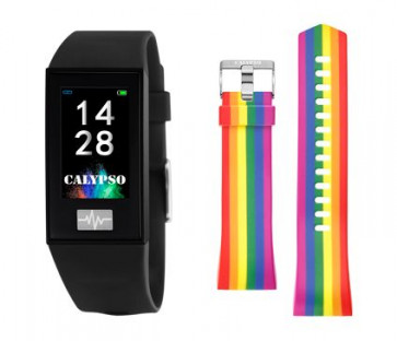 Horlogeband Smartwatch Calypso K8500-7 Kunststof/Plastic Multicolor 13mm