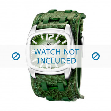 Calypso horlogeband K5224/4 Leder Groen 26mm