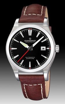 Horlogeband Candino C4439-2 / C4441-2 Leder Bruin 21mm